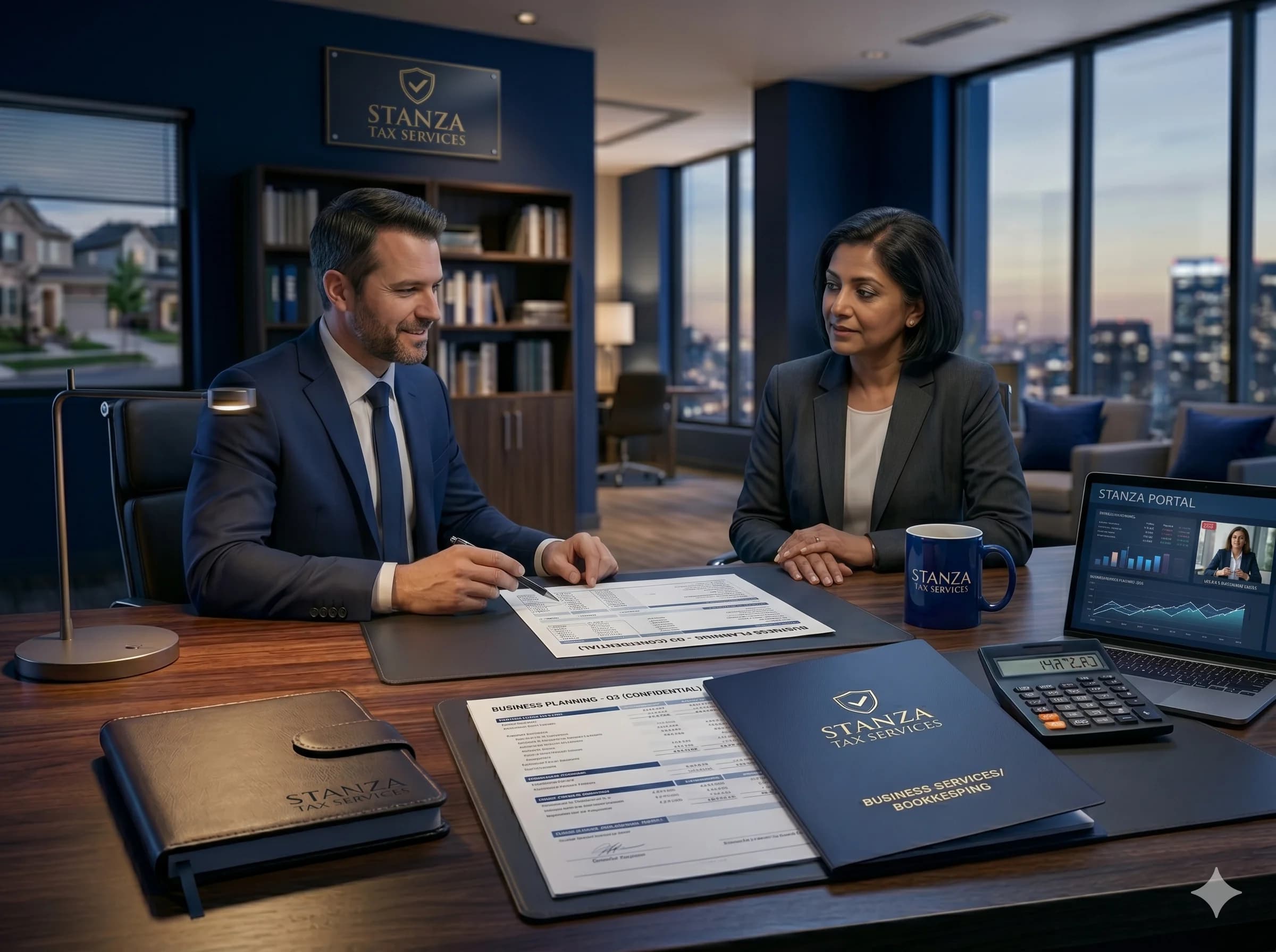 Stanza Tax Services Concord consultation room